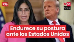 Delcy Rodríguez asegura que ningún "agente externo" gobierna en Venezuela Delcy Rodríguez asegura que ningún "agente externo" gobierna en Venezuela