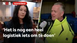 Zo worden in rap tempo de stemlokalen opgebouwd