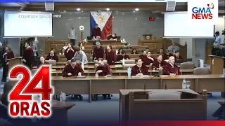 Zubiri — napag-usapan muli ng mga Senador ang pagbaba ng botong kailangan para sa paghatol | 24 Oras