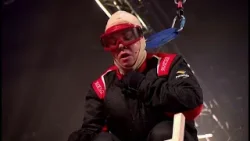 La rabia de María José Campanario al caer de la torre de sillas con fuego - El Desafío