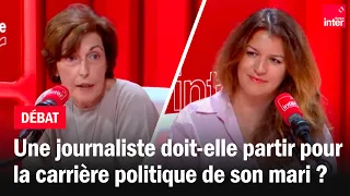 Léa Salamé quitte le 20h : une journaliste doit-elle partir pour la carrière politique de son mari ?