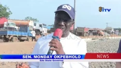 NSPECTION: ‎Gov. Okpebholo Inspects Benin Roads, Promises Massive Repairs As Dry Season Sets In