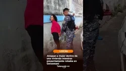 Woman caught inside a home while allegedly robbing it in Getsemaní