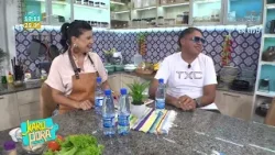 Delicioso sándwich de milanesa de pescado y buena música en #Karuporã 13.03.2026