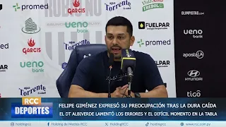 BRUTAL SELF-CRITICISM FROM FELIPE GIMÉNEZ! RUBIO ÑU FALLS TO OLIMPIA