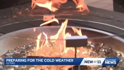 Unexpected cold keeps crowds away as people find ways to stay warm in Southwest Florida