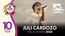 JULI CARDOZO en Villa María 2026 | Festival Internacional de Peñas