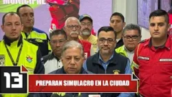 Preparan simulacro en la ciudad