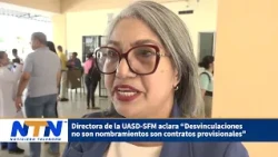 UASD-SFM Director clarifies that terminations are not appointments, but rather provisional contracts