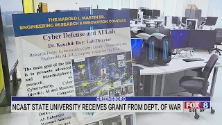 NC A&T State University receives grant from Department of War