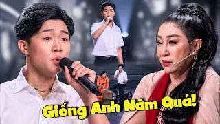 Cậu bé nhập vai "XUẤT THẦN" khiến NSUT Thoại Mỹ cứ tưởng đang xem "ANH NĂM" Cố NSUT Vũ Linh diễn