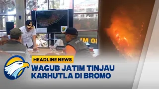 [HEADLINE NEWS 09/08] Api Bromo Meluas, Wagub Jatim Tinjau Lokasi