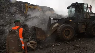 Guinea buries victims of the Dar-es-Salam landfill collapse