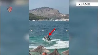 “Çan” zonën e sigurisë me Jet Ski në Ksamil, 'ndëshkohet' me gjobë dhe i bllokohet mjeti