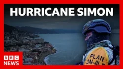 Hurricane Simon strengthens to Category 4 off Mexico coast | BBC News