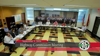 Highway Commission Meeting - September 3, 2026