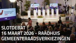 LIVE: Slotdebat vanuit het Raadhuis in Aalsmeer - Gemeenteraadsverkiezingen 2026