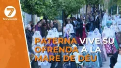 Paterna celebra su Ofrenda a la Virgen de los Desamparados con emoción y devoción Paterna celebra su Ofrenda a la Virgen de los Desamparados con emoción y devoción