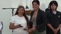 ENTREGAN MÁS DE 30 TÍTULOS DE DOMINIO A FAMILIAS DE AUTOCONSTRUCCIÓN