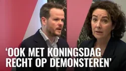 Wegblokkades Koningsdag: VVD wil plannen Halsema horen