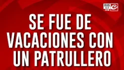 Revisión de papeles y alcoholemia: se fue de vacaciones con un patrullero