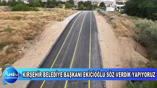 KIRŞEHİR BELEDİYE BAŞKANI SELAHATTİN EKİCİOĞLU SÖZ VERDİK YAPIYORUZ