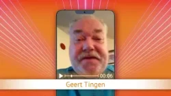 TV Oranje app videoboodschap - Geert Tingen