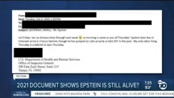 Fact or Fiction: 2021 document shows Epstein is still alive?