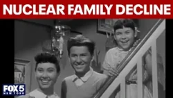 Data shows traditional nuclear families are on the decline