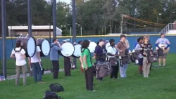 University of New Haven marching band gets ready for and TV appearance on Hell's Kitchen