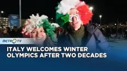 Fans Gather at San Siro for Winter Olympics Opening Ceremony