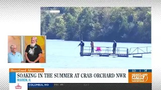 Soaking in the summer at Crab Orchard National Wildlife Refuge