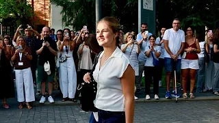 Princesa Leonor troca uniforme militar por aulas na Universidade Carlos III em Madrid