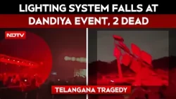 Telangana News | Lighting Structure Collapses at MVSR College, 2 Women Reportedly Dead