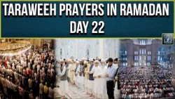 Taraweeh Prayers in Ramadan Episode 22 | Raah TV | Urdu | Fasting