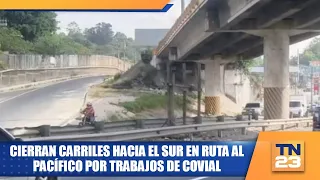 Southbound lanes on Pacific Highway closed due to Covial roadwork
