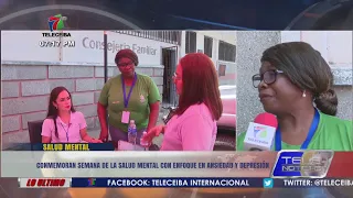 Conmemoran semana de la salud mental con enfoque en ansiedad y depresión