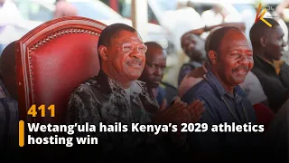 Wetang’ula hails Kenya’s 2029 athletics hosting win