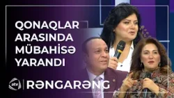 Qonaqlar arasında mübahisə yarandı / Rəngarəng