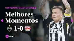 BERNARD APROVEITA VACILO DA ZAGA E GARANTE VITÓRIA DO GALO | ATLÉTICO-MG 1X0 RB BRAGANTINO