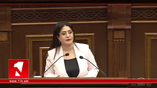 Նազելի Բաղդասարյանը՝ ԱԺ աշխատանքի և բարեկեցության հարցերի մշտական հանձնաժողովի նախագահի թեկնածու
