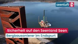 LMBV setzte Dalben am Sornower Kanal