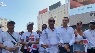 Quinta Parada Dominicana en Milán 2026 reúne a cientos de criollos en Italia