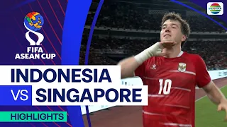 Indonesia vs Singapore - Highlight | FIFA Asean Cup 2026