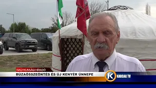 BÚZAÖSSZEÖNTÉS ÉS ÚJ KENYÉR ÜNNEPE