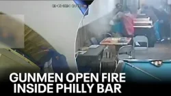 Gunmen open fire inside Philadelphia bar, rob terrified patrons at gunpoint