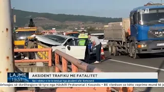 Një i vdekur e tre të lënduar nga aksidenti afër Komoranit