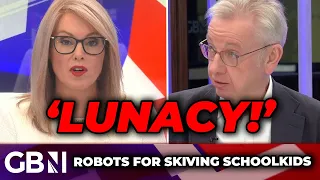 'LUNACY' Michael Gove RAGES over institutional SKIVING at schools with new robot for anxious kids