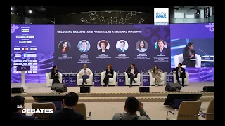 Euronews Debates: unlocking Kazakhstan’s potential as a regional trade hub