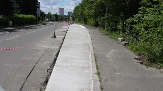 Szczakowska Street reconstruction is progressing